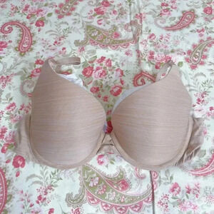 Victoria's Secret Nude Push Up Bra 34C